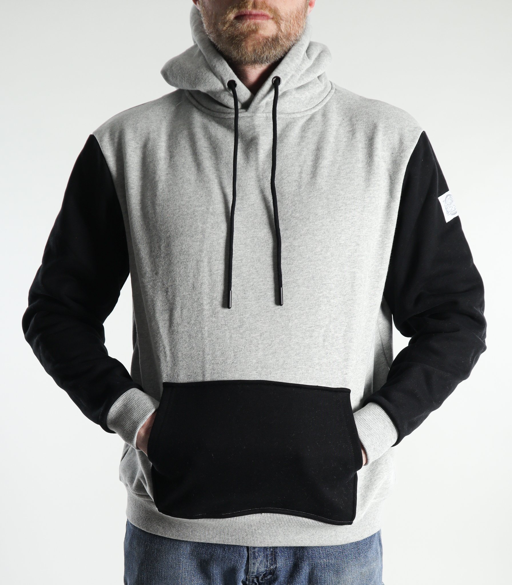 Zero Day Hoodie - Gray and Black — Moss Brown & Co.